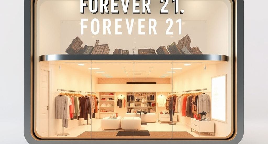 Young shoppers exploring trendy outfits at a Forever 21 store