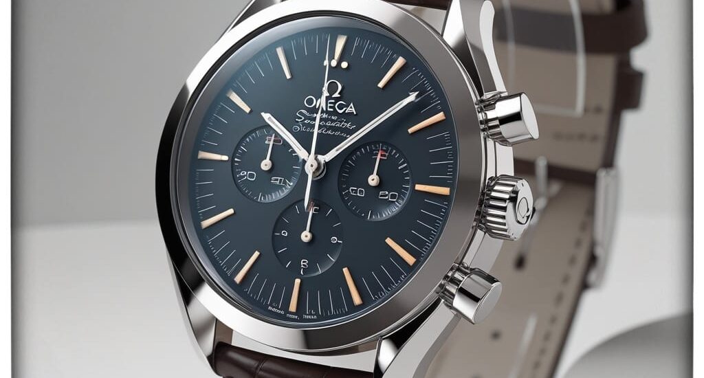 Elegant Omega Watch worn at an Indian wedding event