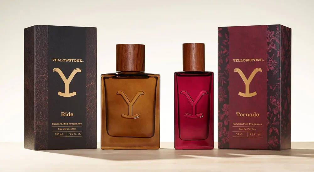 A close-up of Torand perfumes showcasing timeless style
