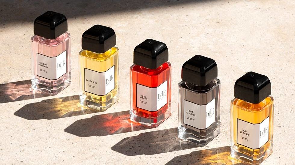 BDK Parfums bottle with elegant French design
