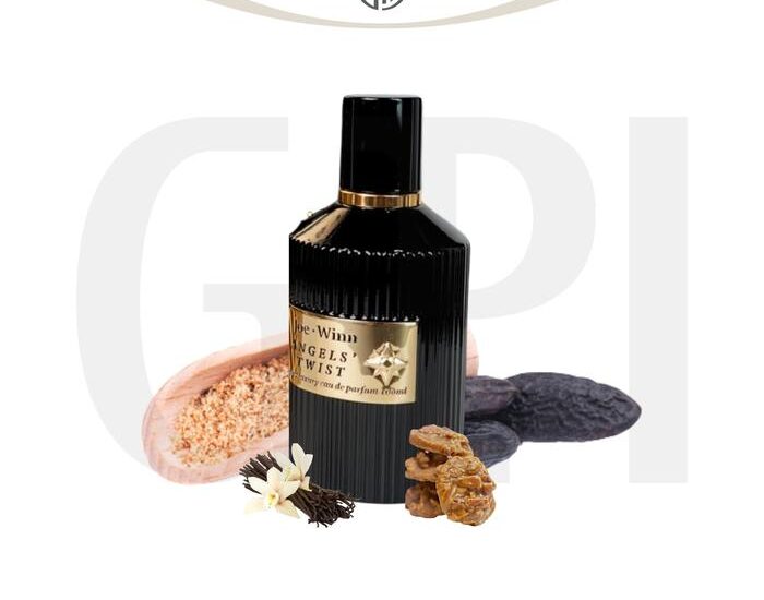 Joe Winn perfumes bottle with elegant design