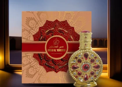 Rayef perfume bottle showcasing elegant design