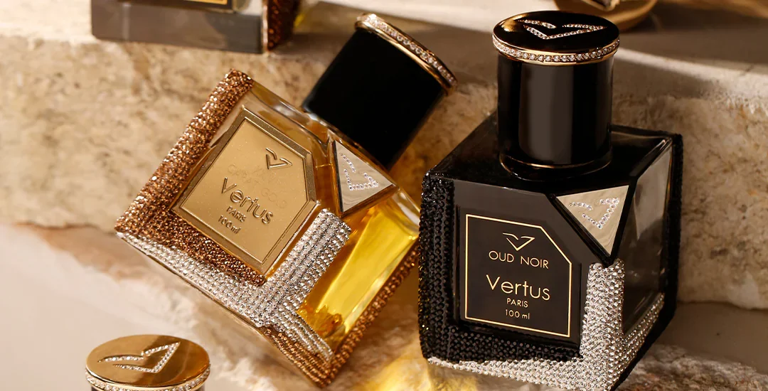 Vertus perfume collection showcasing luxury niche fragrances