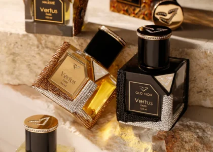 Vertus perfume collection showcasing luxury niche fragrances